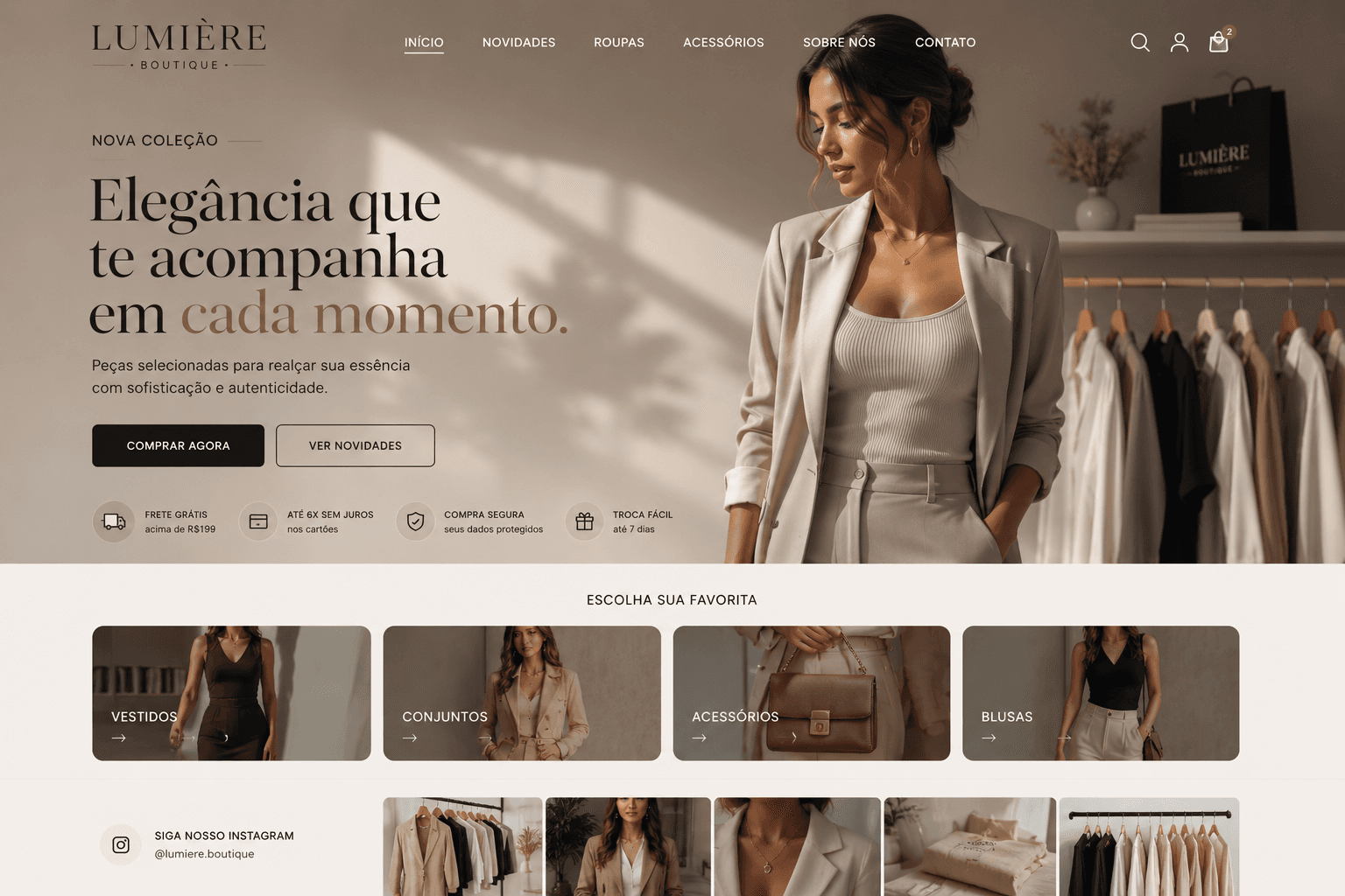 Mockup premium moderno